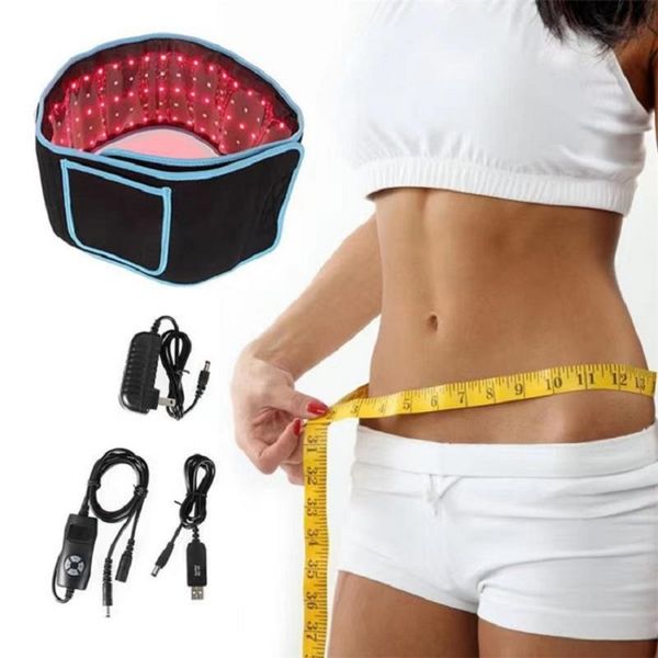 

635/850 laser led red light infrared lipo therapy wrap belt for body slimming