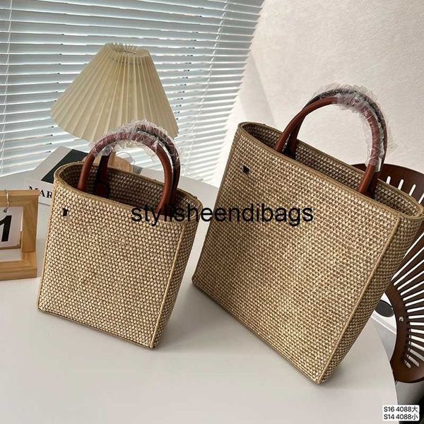 

stylisheendibags totes 2 size women raffia totes handbags womens handbag designer tote luxurys designers bags shoulder bags crossbody bag pu