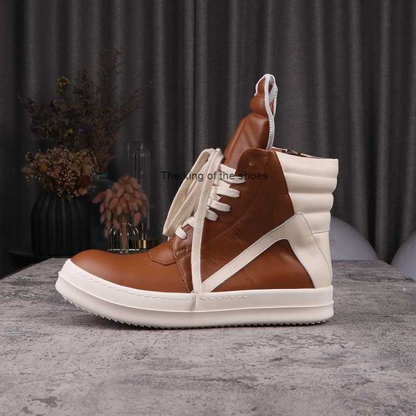 

rick casual shoes man ankle boot ro owens high board shoes women's sneakers