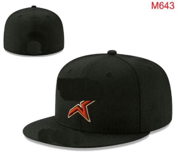 

2023 men's baseball fitted hats sox la ls classic red black color hip hop houston sport full closed design caps chapeau 05 stitch heart, Blue;gray