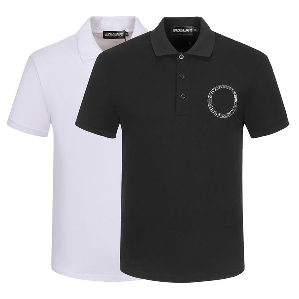 

marcelo berrett 2023ss new men's t-shirts mens designer brand t shirts women short sleeve italy fashion 3d printing quality 100% cotton, White;black