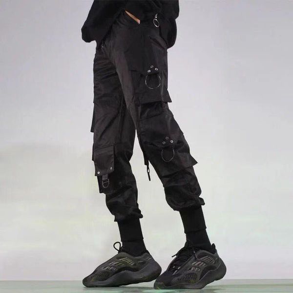 

pants joggers pants men harajuku hip hop streetwear black sweatpants joggers male trousers oversize