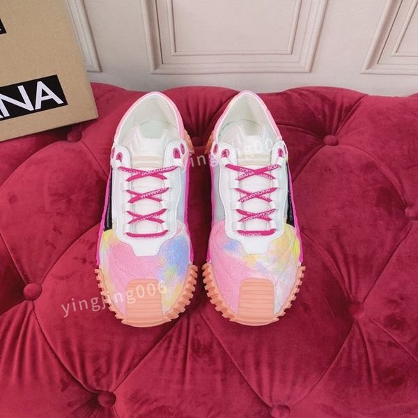 

2023new fashion designer casual shoes for mens womens flat sneakers low panda black grey fog chunky triple dunks strange love