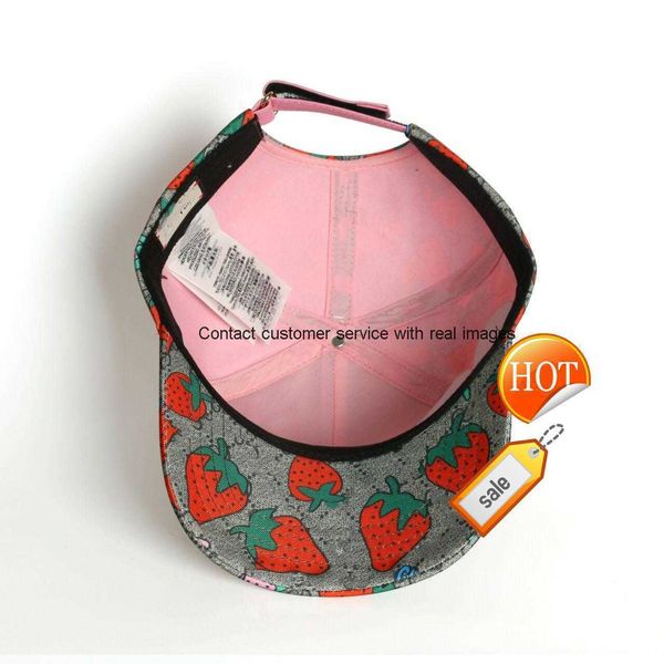 

88strawberry baseball caps man's cotton cactus classic letter ball caps summer women sun hats outdoor adjustable snapback cap girl&#039, Blue;gray