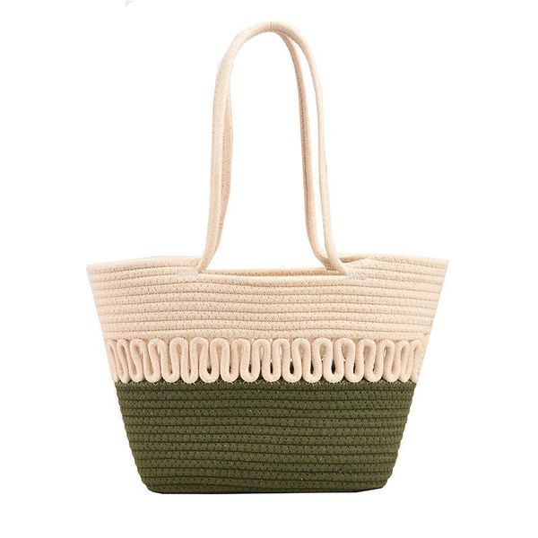 

handbags cute mini bag baby bags children accessories summer straw woven tote fashionable large capacity beach e9440, Black