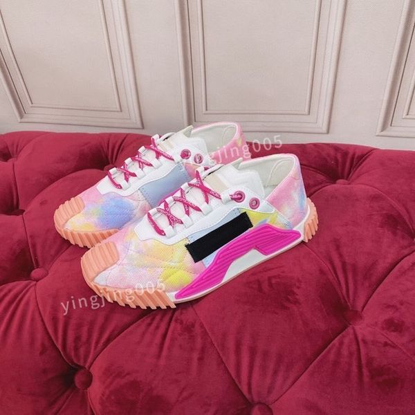 

2023new fashion casual shoes for womens flat sneakers low panda black grey fog chunky glow triple dunks strange shoes