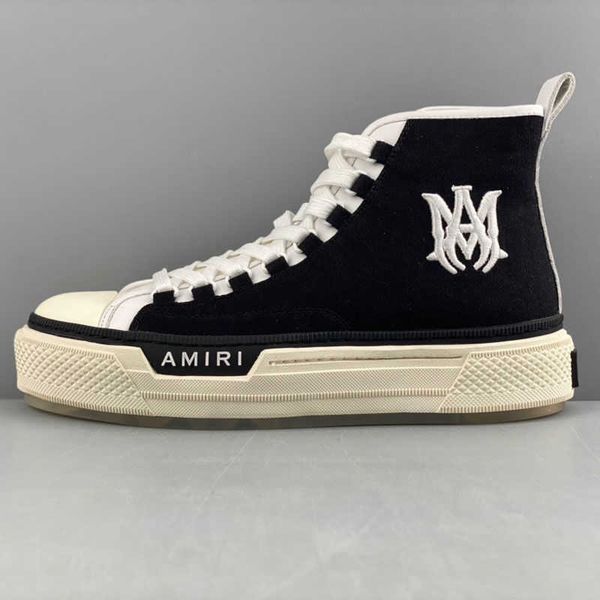 

high set amirs high street trend thick soled high canvas shoes casual versatile skateboard shoes men's casual shoes