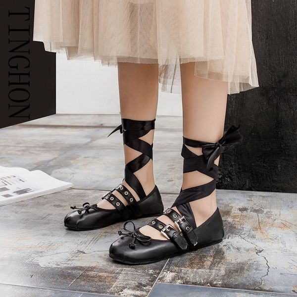 

dress shoes classic pu ballet shoes lace up ballet shoes women round toe bowtie women elegant valentine shoes silk satin ballet flats 230504, Black