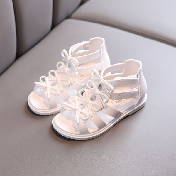 

sandals summer roman sandals girls gladiator boots narrow band fashion princess soft bottom shoes baby beach shoes 230505, Black;red