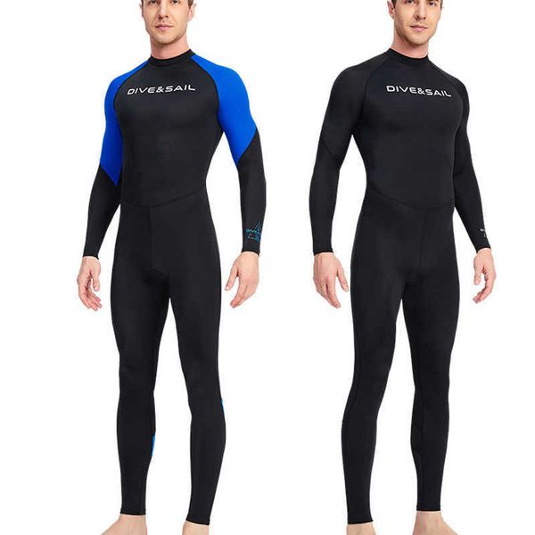 

wetsuits drysuits surfing wetsuit men swimwear diving suit nylon m3xl onepiece men's swimsuit scuba diving snorkeling clothing body sui