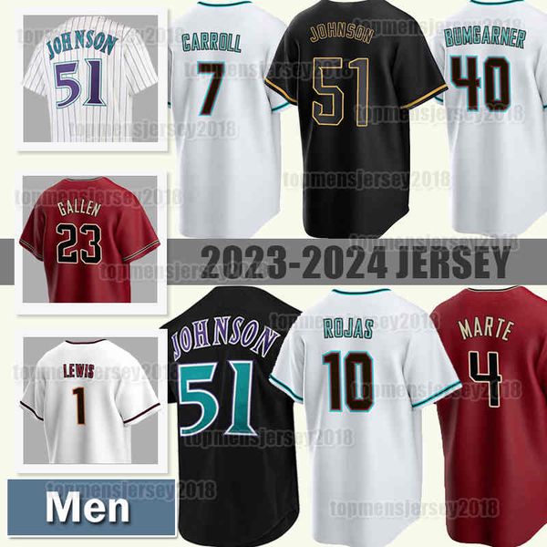 

40 madison bumgarner jersey randy johnson baseball corbin carroll arizona josh rojas city connect seth beer pavin smith alek thomas diamondb, Blue;black