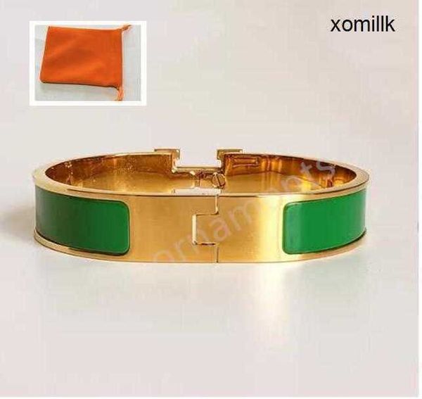 

designer h letter gold plated bangle bracelet luxury brand bangles for women men fashion bracelets everyday accessories party wedding valent, Black