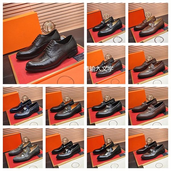 

leather fashion shoe low heel loafers shoes men pu leather fadress shoes brogue shoes spring ankle boots vintage classic male casual, Black