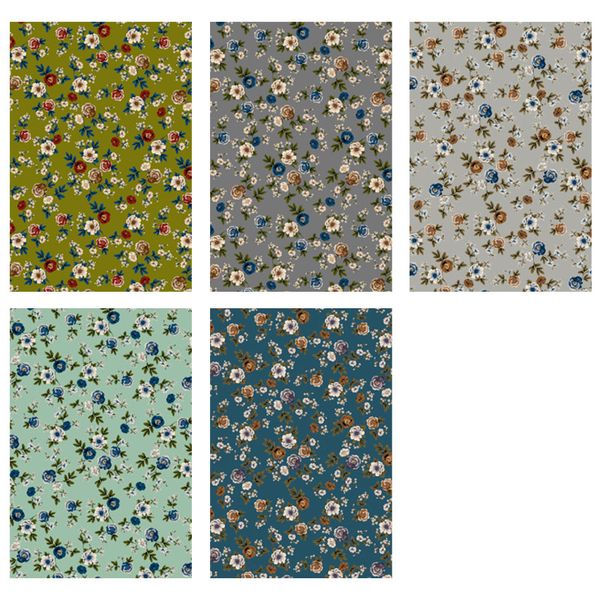 

apparel clothing fabric fabric small floral fabric, Black;white