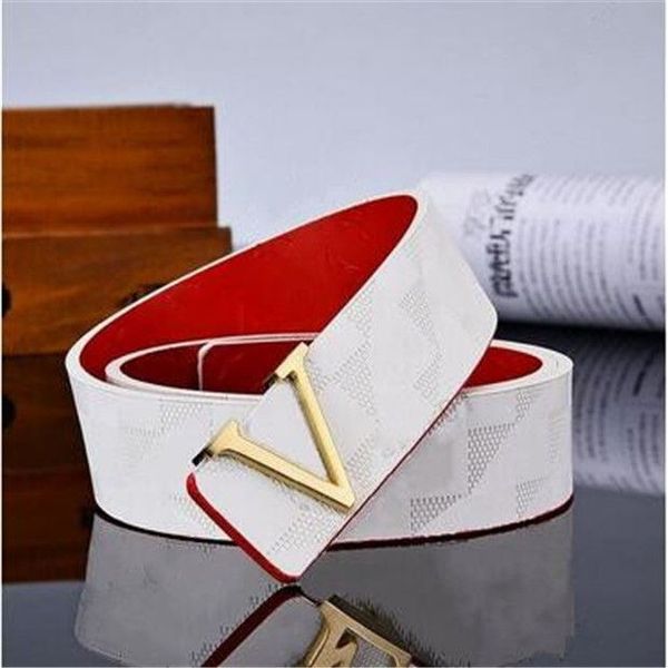 

mens designer belt width 3.8cm fashion luxury man belt 15 color buckle letter waistband cintura ceintures belts gurte with box, Black;brown