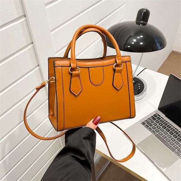 

2023 tote bag simple popular killer texture portable messenger