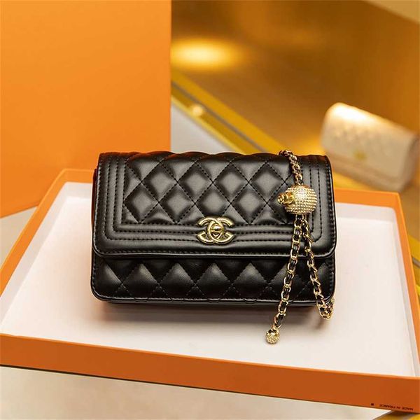 

us purses outlet 60% off fragrant wind ball diamond checker large capacity one shoulder crossbody embroidery fashion small square lock buckl