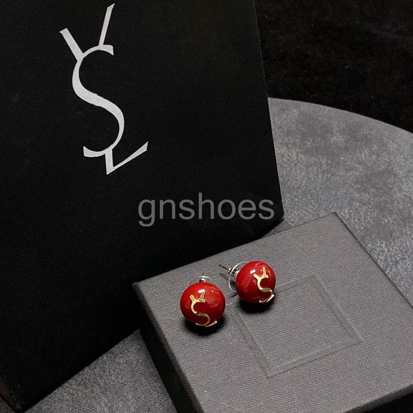 

pearl earing designer jewelry luxurys stud earrings for women boucle studs letters hoops love earings wedding, White