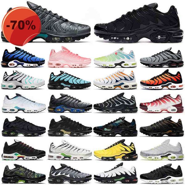 

sandals with box 2023 new tn plus running shoes men women digital camo triple black metallic gold sunset boys atlanta usa volt glow neon gre