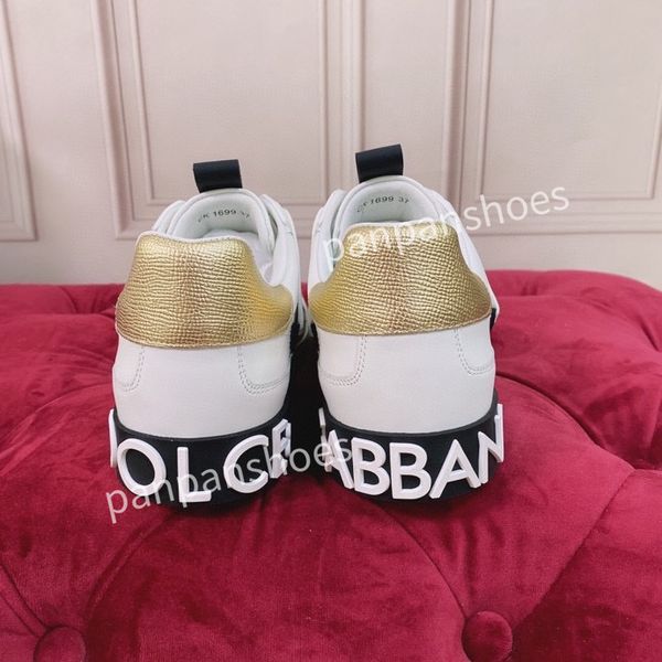 

fashion casual shoes womens designer leather lace-up sneaker fashion lady flat running letters shoes platform men gym sneakers2023, Black