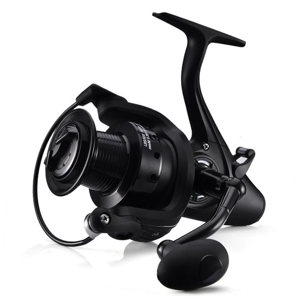 

baitcasting reels 121 bb spinning reel with front and rear double drag carp fishing reel left right interchangeable for saltwater freshwater