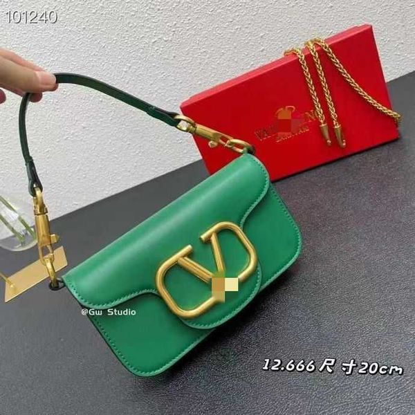 

handbag loco mini luxurys designer valentiones women bags women's new genuine leather chain underarm handheld shoulder crossbody akui