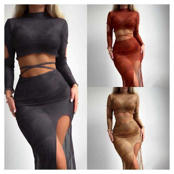 

swimsuit set split bikini long sleeve skirt style outerwear shirt, White;black