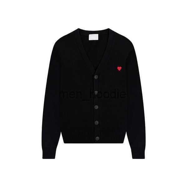 

men's sweaters fashionable paris designer men's sweater amis de coeur macaron love jacquard cardigan sweater for men and women 3jr, White;black