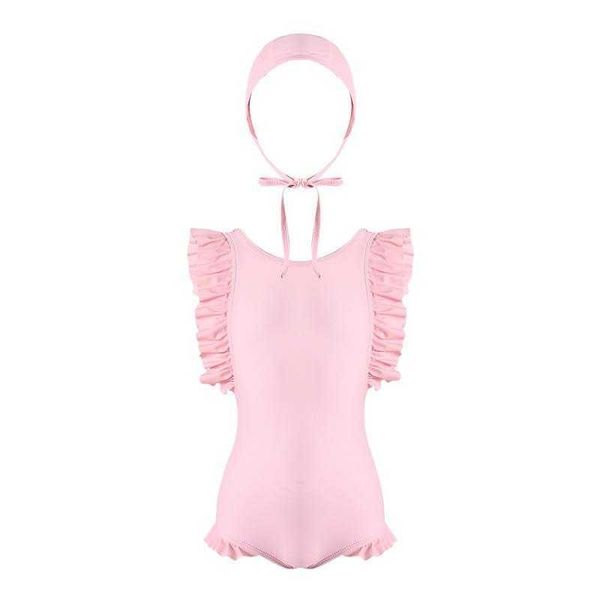 

girls swimsuit one pieces cute and graceful baby childrens jumpsuits little girl western style spring bikini, Black