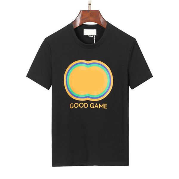 

2023 new designer of luxury t-shirt quality letter tee short sleeve spring summer tide men and women t shirt size m-xxxl jyj15, White;black