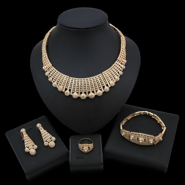 

new necklace brand jewelry set daily inexpensive lady beautiful jewelry sets gift, Black