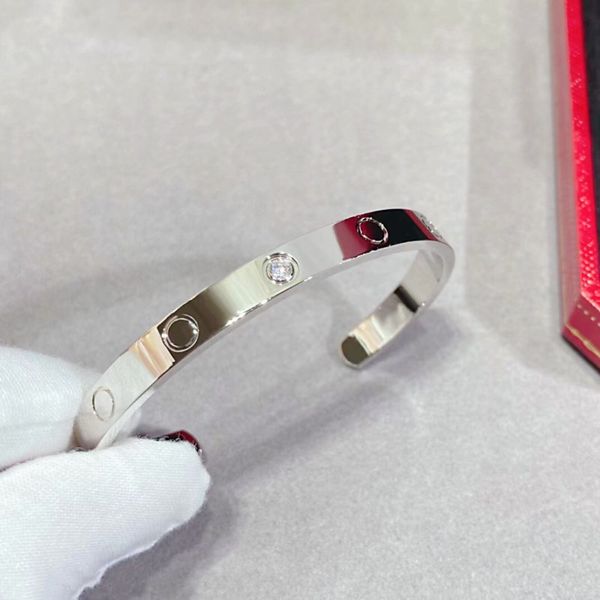 

classic women's bracelet love bracelet designer tri color plaid mesh bracelet 18k gold jewelry 316 stainless steel, Golden;silver