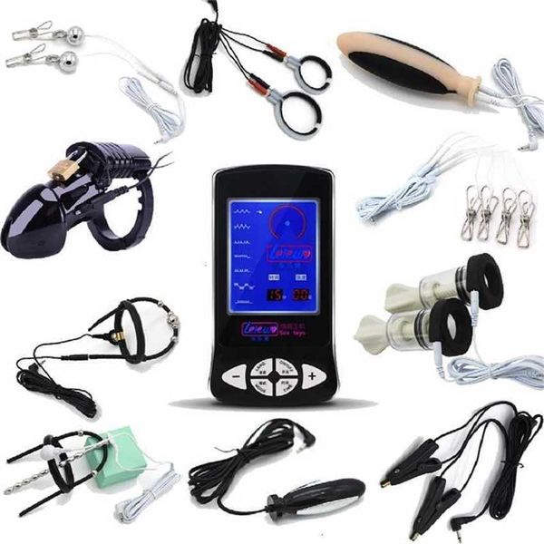 

toy massager electric shock host therapy themed toys products electro stimulation for couples