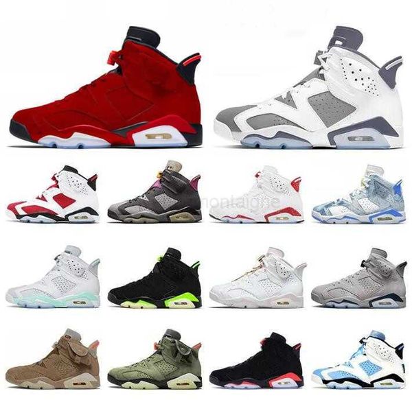 

jumpman 6 6s mens retro basketball shoes cool grey toro unc metallic silver georgetown red oreo mint foam gold hoops midnight navy maroon in