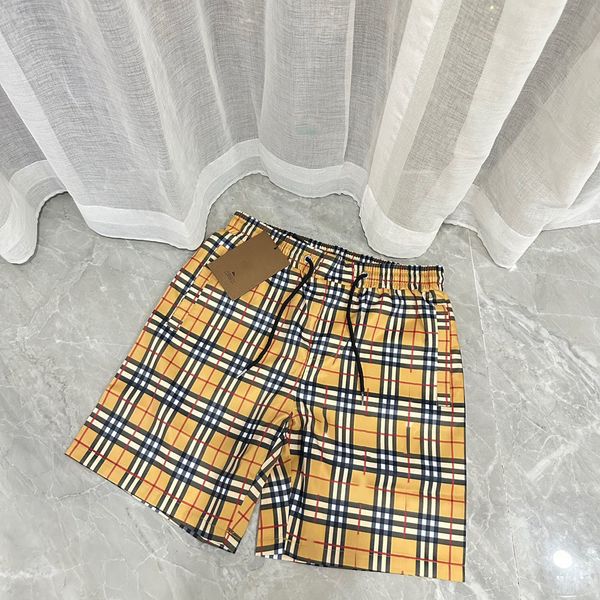 

2023 designer men's t-shirts waterproof fabric runway trousers summer beach pants mens board shorts men surf shorts swim trunks sport s, White;black