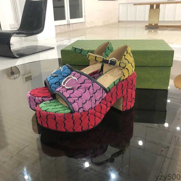 

fashion spring and summer outdoor ladies beach sandals superstar casual platform shoes size 35-41''gg'', Black