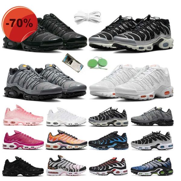 

sandals with box tn plus running shoes tns sneakers sneaker toggle lacing utility triple white black grey reflective frfootballf ederationd