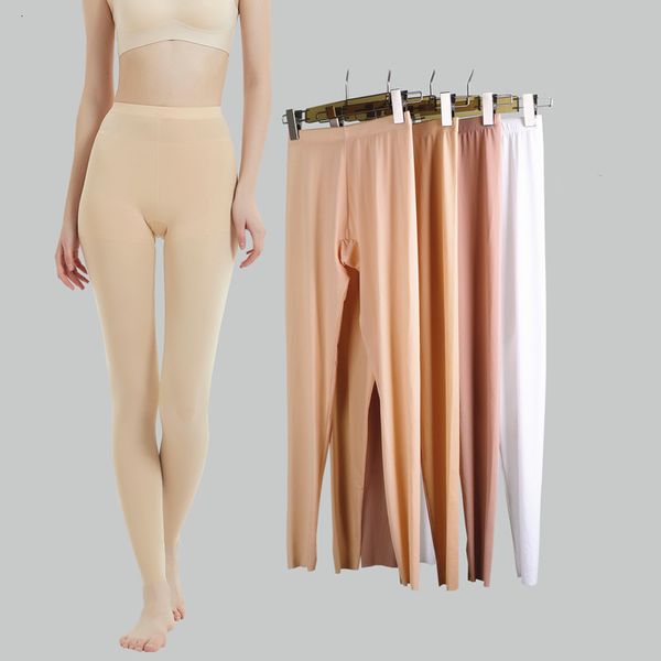 

women's leggings naked feeling leggings ice silk sport women fitness seamless yoga pants female legging tummy control running training, Black