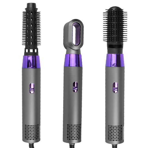 

3-in-1 air comb automatic curling iron curling straightened dual-purpose hair styling electric curler, Black