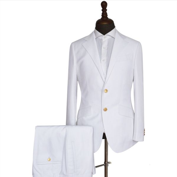 

men's suits blazers white solid men suits jacket slim fit 2 pieces formal suit/wedding groom marriage classic wear/business lawyer blaz, White;black