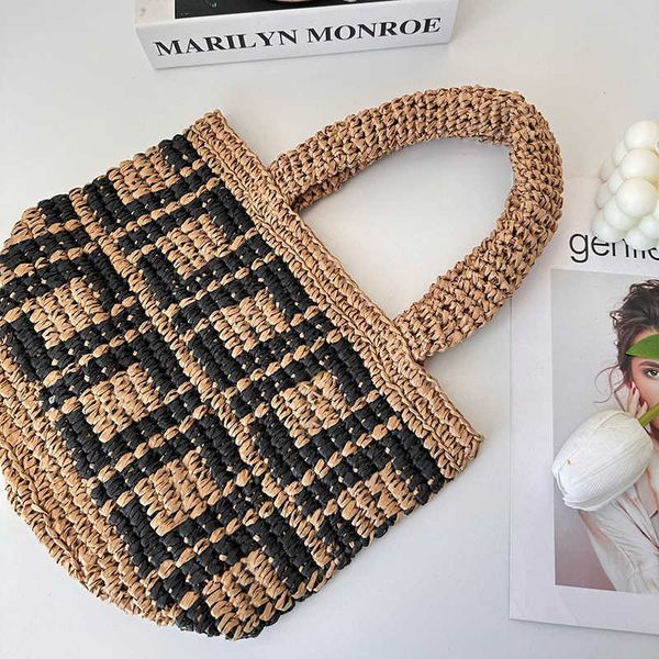 

bucket bag summer purses designer woman handbag raffia handbags straw bag women cute mini small beach crossbody woven shoulder bags purse 23