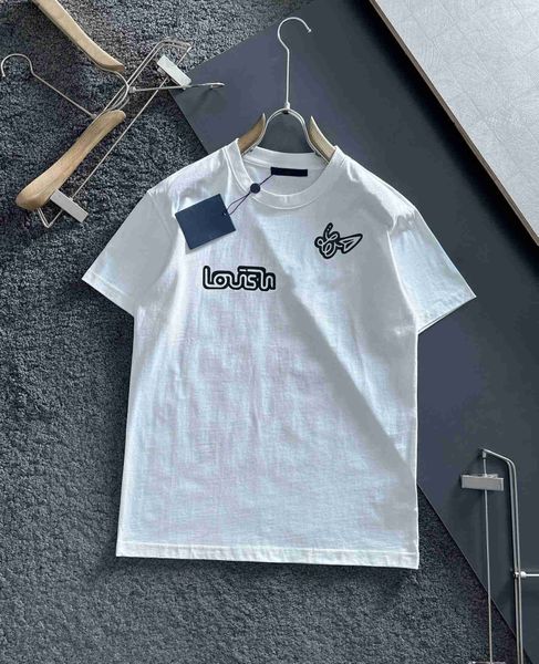 

t-shirts 23ss rhude t shirt tess designer casual fashion sleeve europe america round neck tshirts usa size m-xxl g28, White;black