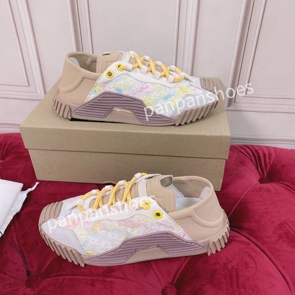 

fashion casual shoes men designer leather lace-up sneaker fashion lady flat running letters shoes platform gym sneakers, Black