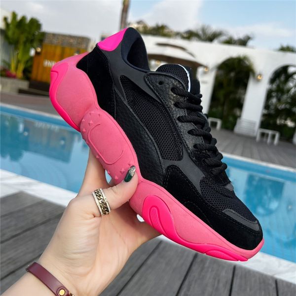 

fashion bowling shoes 2023 valentinoity men's and women's outdoor sneakers couple leisure student running shoes 02-08