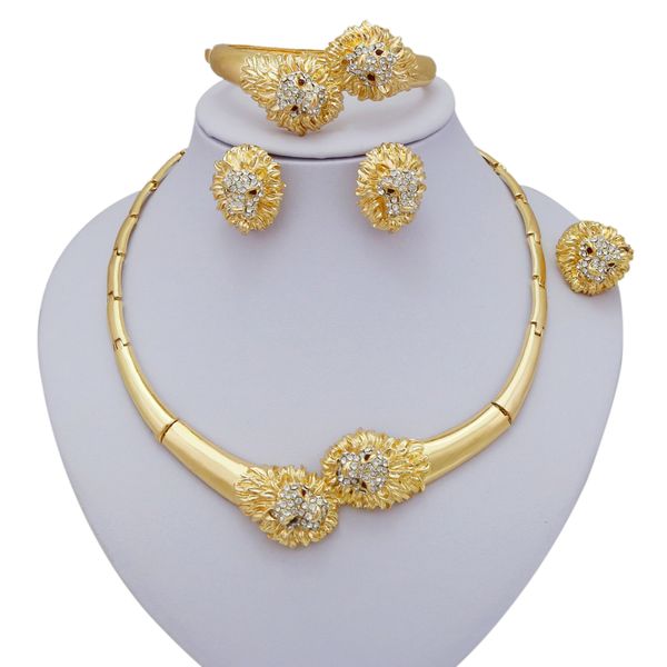 

brand jewellery lady necklace earrings fishon jewelry sets, Black