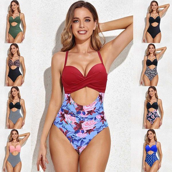 

one piece swimsuit womens conservative bikini wholesale bikiniins style, White;black