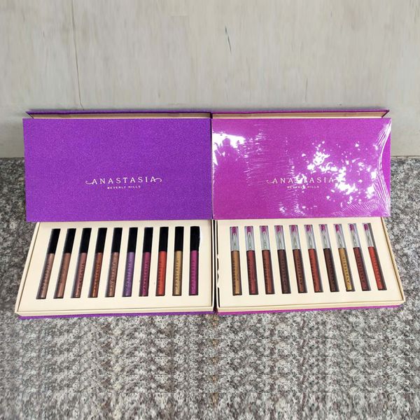 

12pcs 10pcs matte liquid lip color gloss lipstick kit makeup lipgloss set