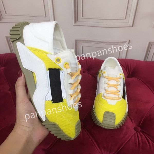 

2023new brand casual shoes men designer leather lace-up sneaker fashion lady flat running letters shoes platform gym sneakers, Black