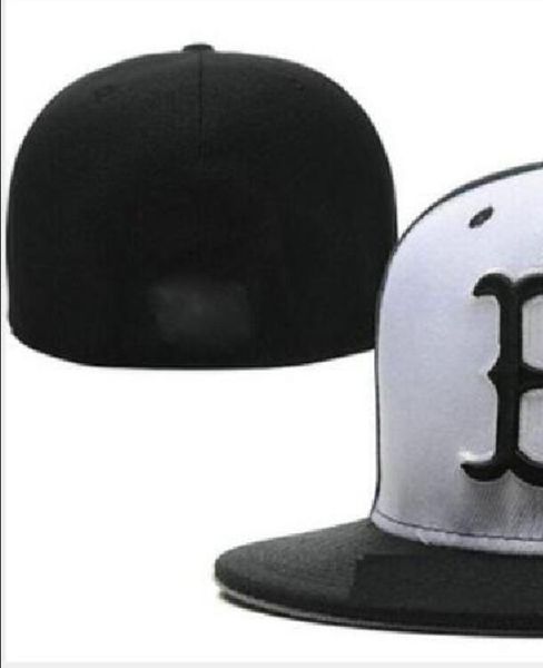 

2023 men's baseball full closed caps summer navy blue letter bone men women black color all 32 teams casual sport flat fitted hats &quo, Blue;gray
