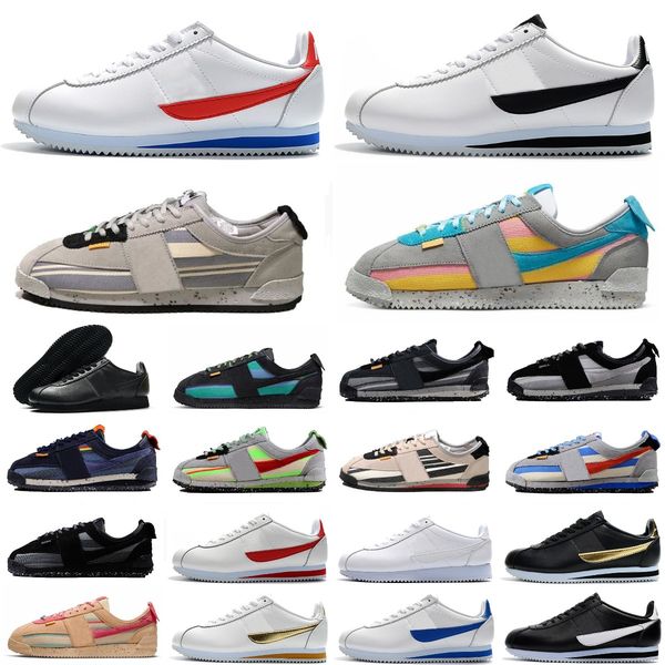 

sandals with box classic casual shoes union x fashion white varsity red basic black blue lightweight run chaussures cortez sp leather bt qs